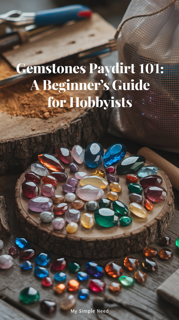 Gemstones Paydirt 101: A Beginner’s Guide for Hobbyists