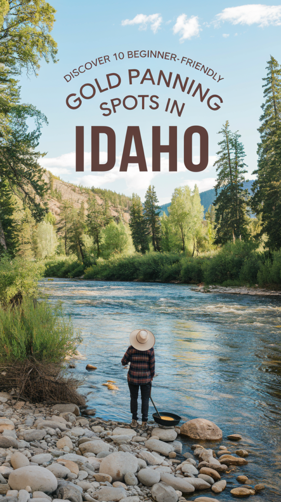 10 Beginner-Friendly Gold Panning Spots in Idaho