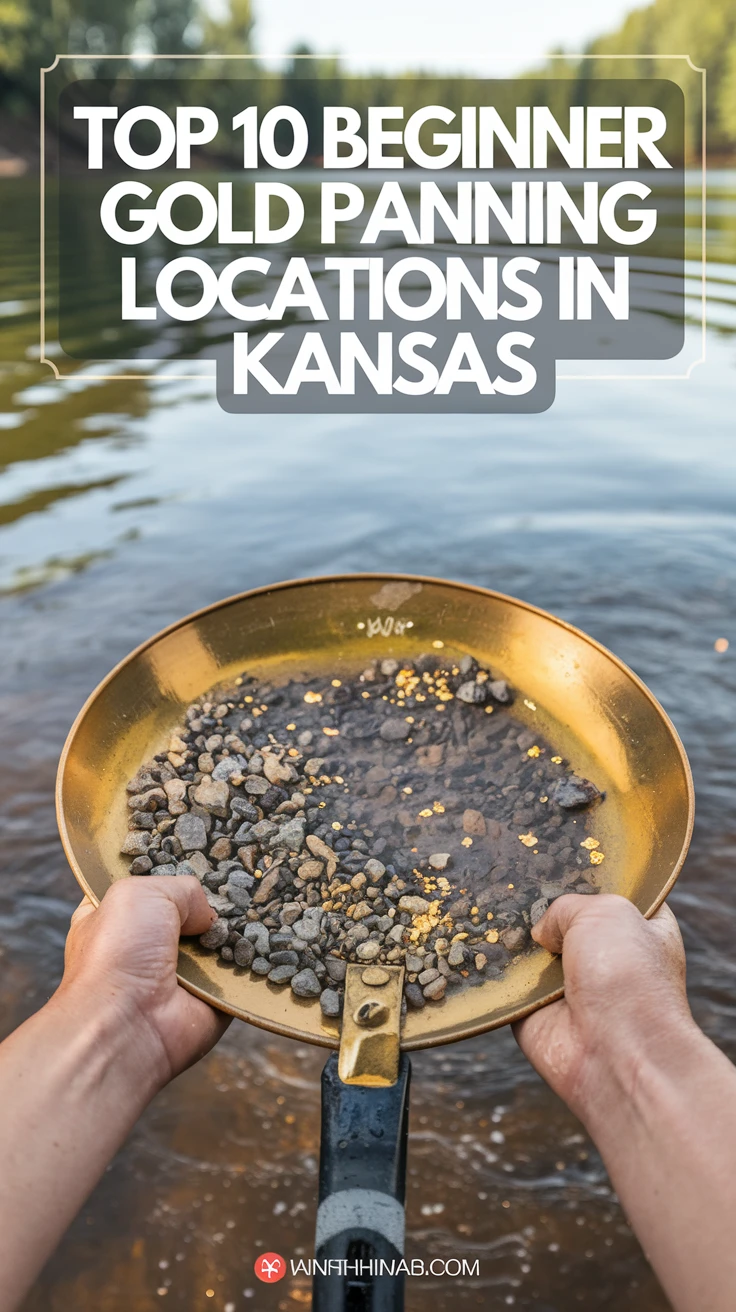 Top 10 Beginner Gold Panning Locations in Kansas