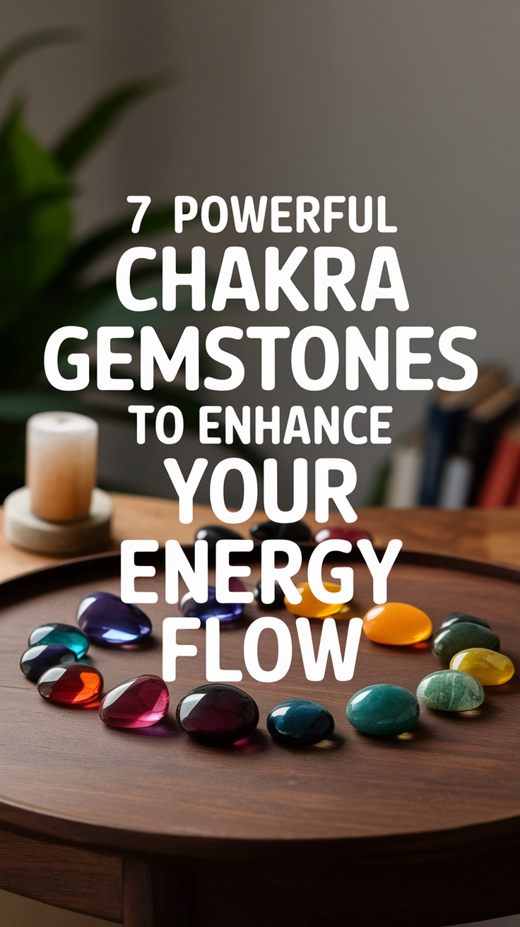 Chakra Gemstones Chart: The Best Stones for Each Energy Center