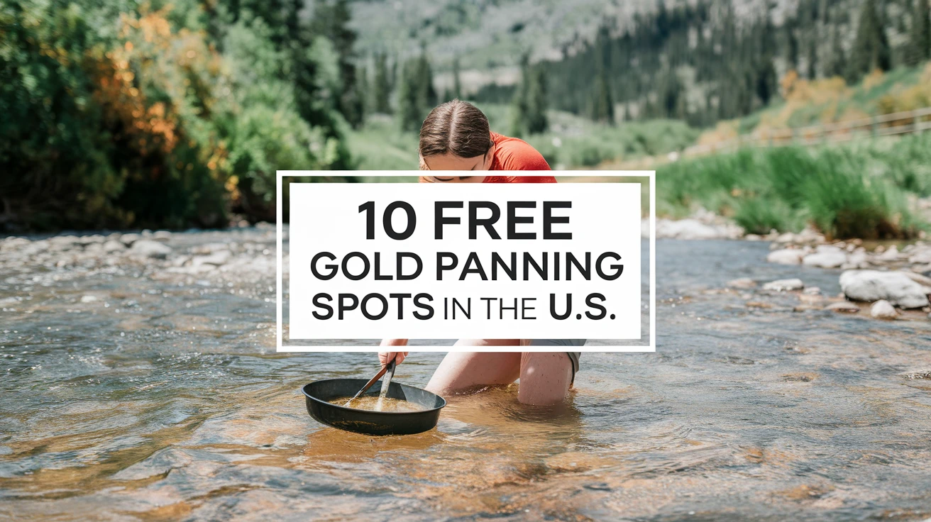10 Free Gold Panning Spots in the U.S.