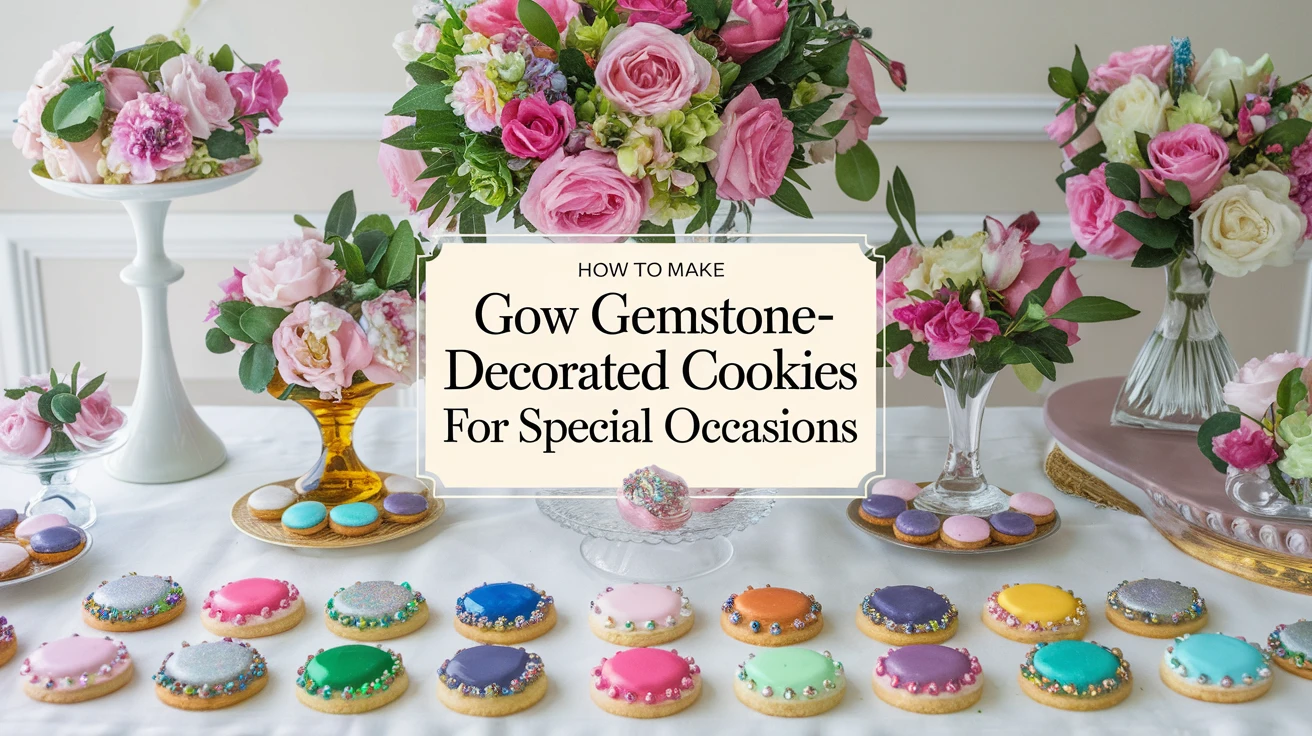 How to Make Gemstone-Decorated Cookies for Special Occasions