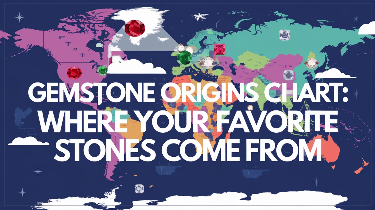 Gemstone Origins Chart: Where Your Favorite Stones Come From