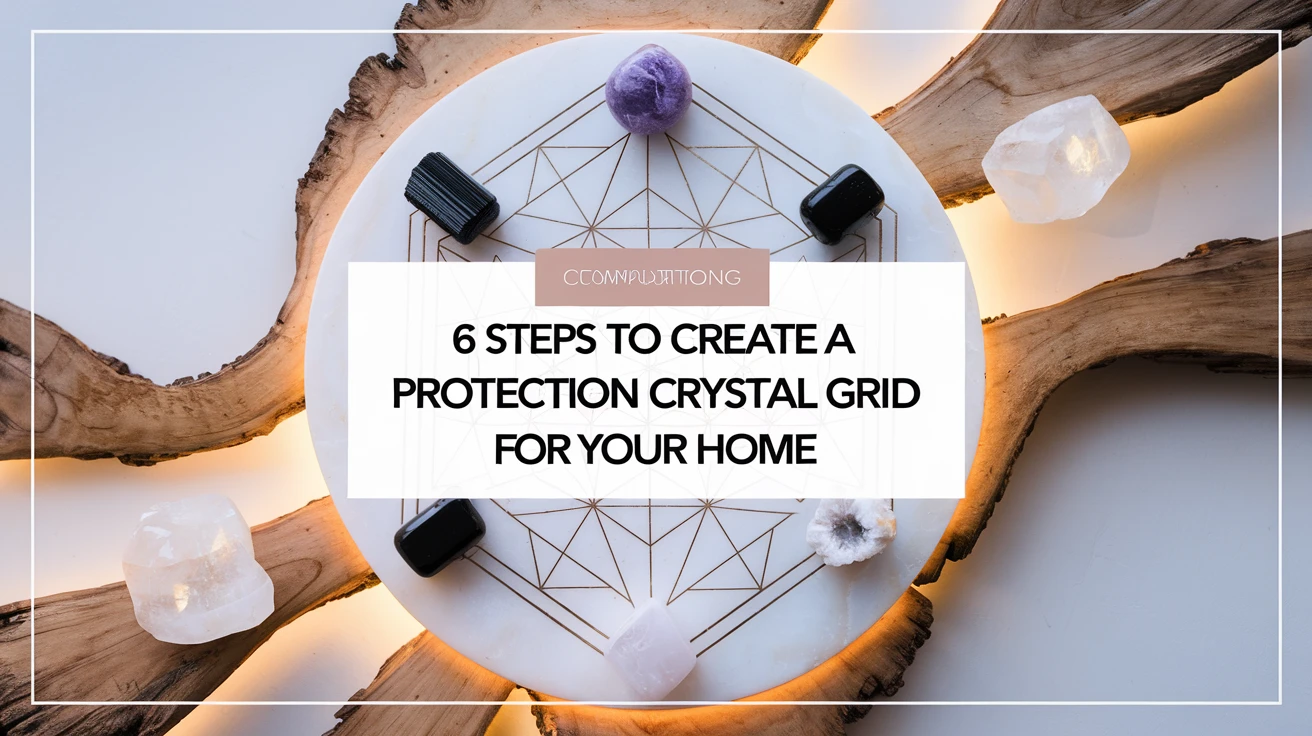 6 Steps to Create a Protection Crystal Grid for Your Home