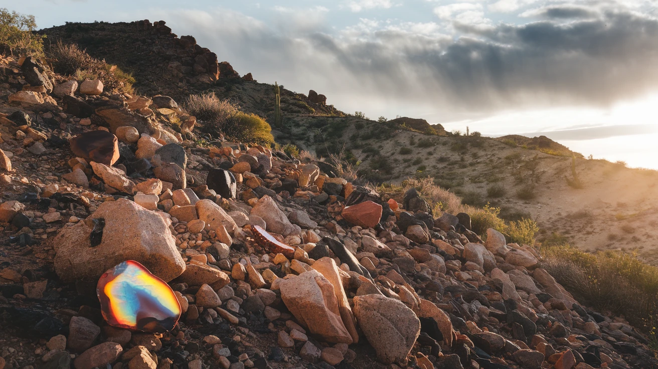 3. Round Mountain near Globe