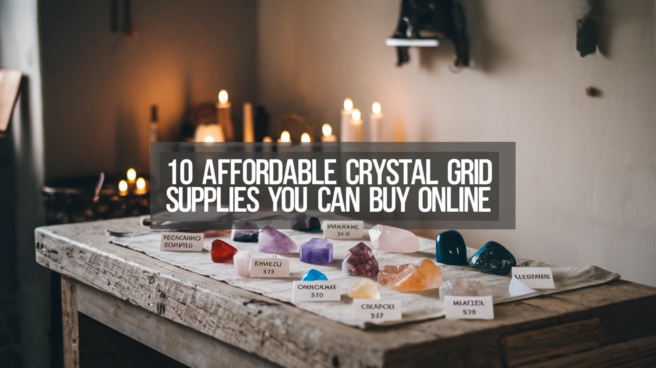 10 Affordable Crystal Grid Supplies You Can Buy Online