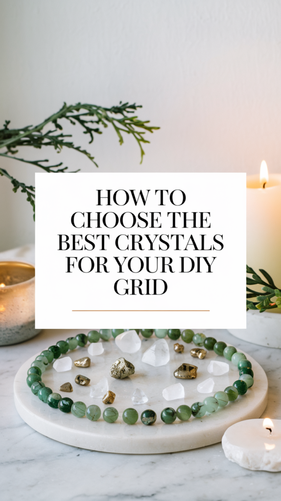 How to Choose the Best Crystals for Your DIY Grid