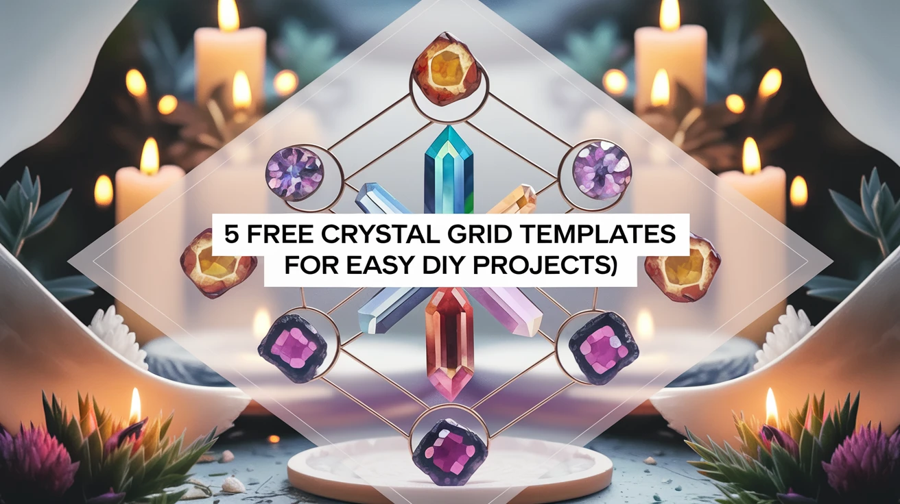 5 Free Crystal Grid Templates for Easy DIY Projects