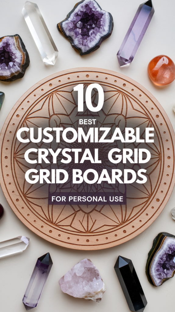 10 Best Customizable Crystal Grid Boards for Personal Use