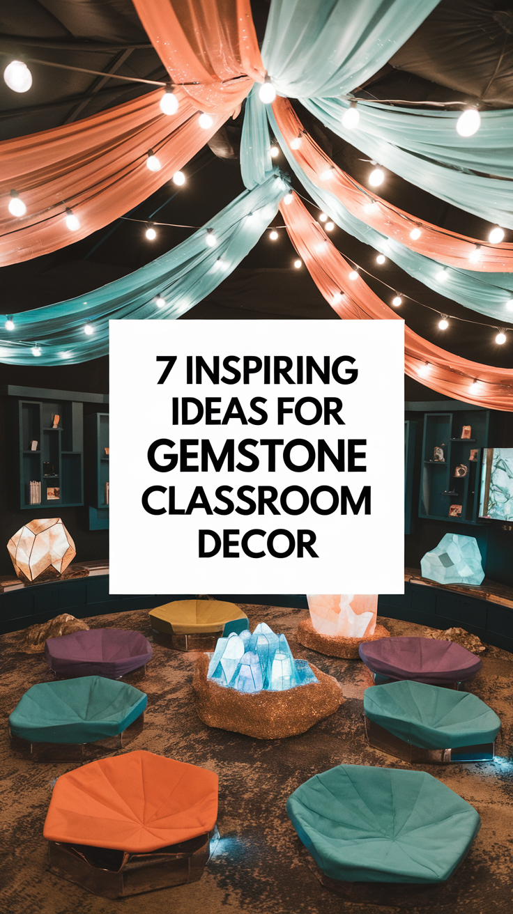 7 Inspiring Ideas for Gemstone Classroom Decor