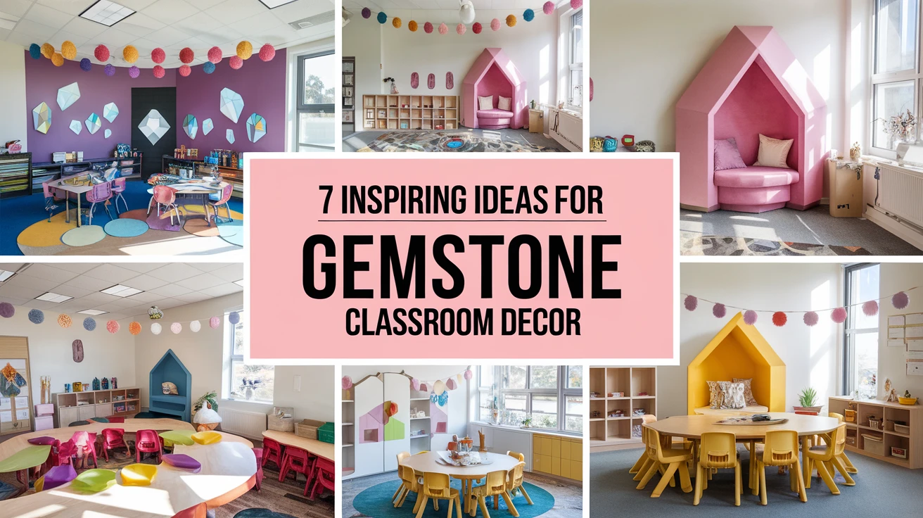 7 Inspiring Ideas for Gemstone Classroom Decor
