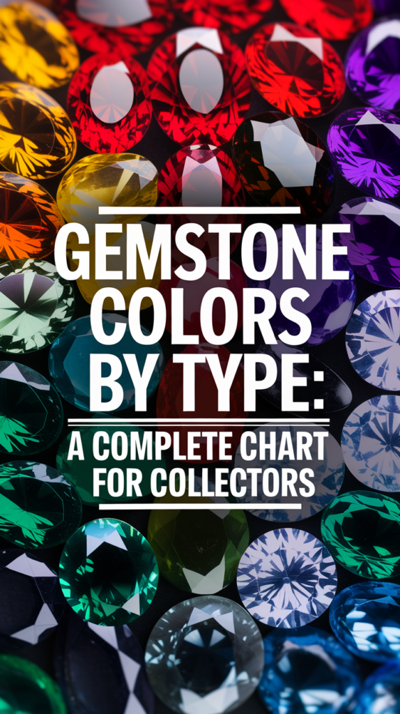 Gemstone Colors by Type: A Complete Chart for Collectors