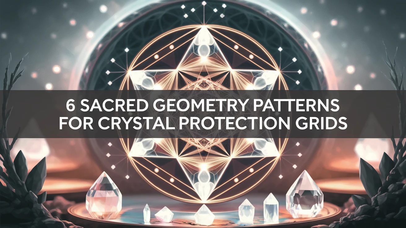 6 Sacred Geometry Patterns for Crystal Protection Grids