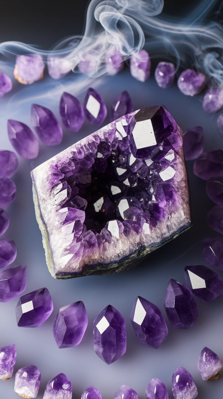 2. Amethyst: The Spiritual Enhancer
