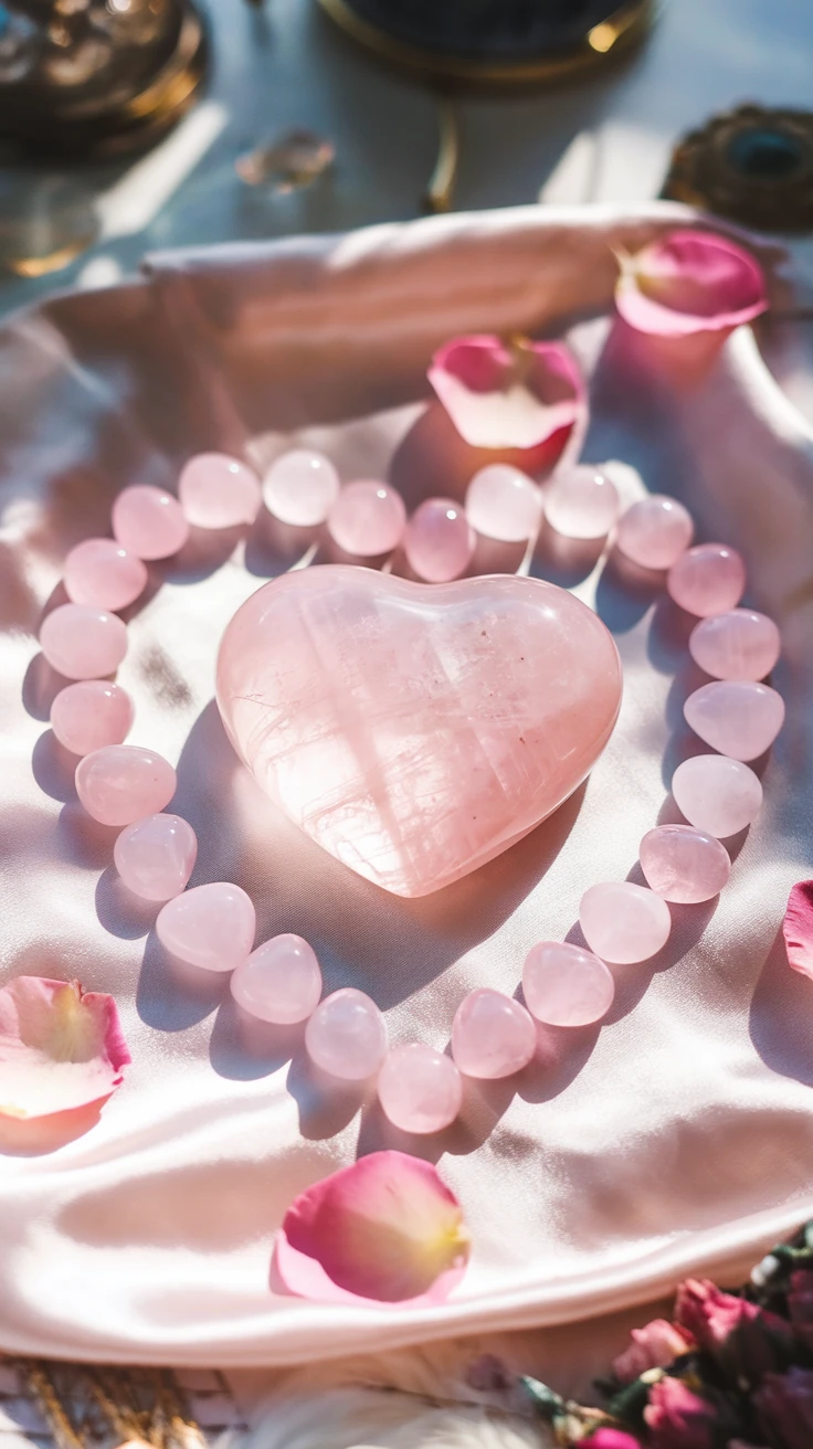 3. Rose Quartz: The Heart Healer