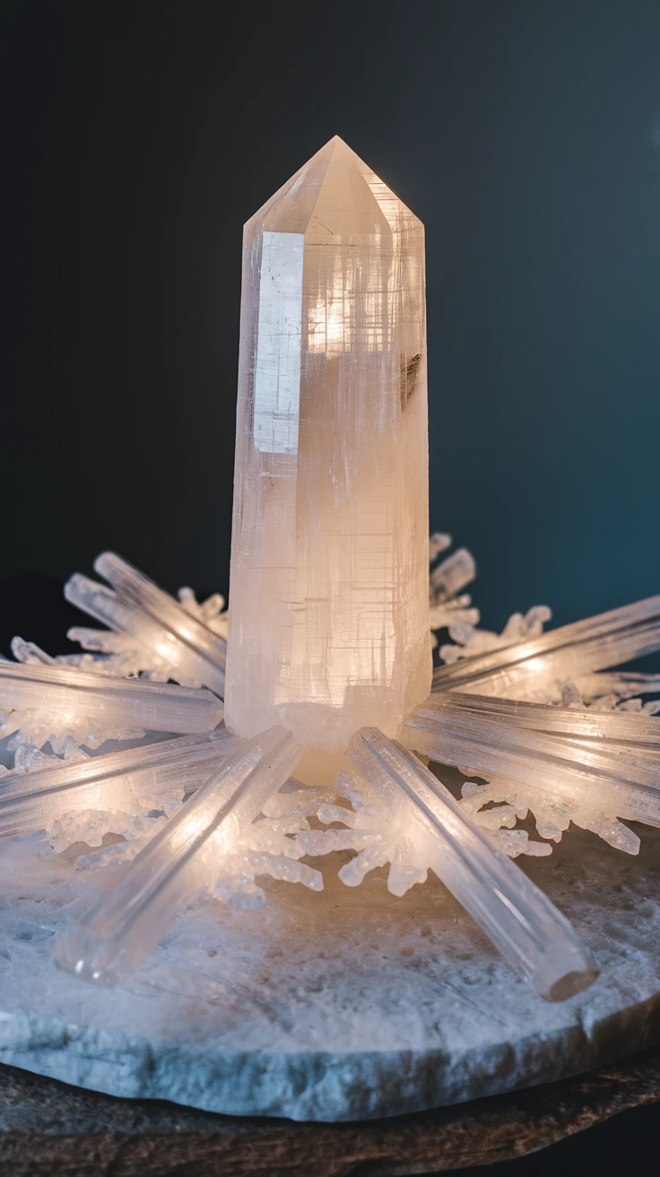 5. Selenite: The Energy Cleanser