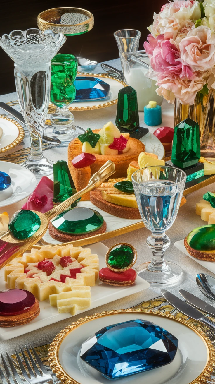 6. Food and Drink Presentations That Sparkle