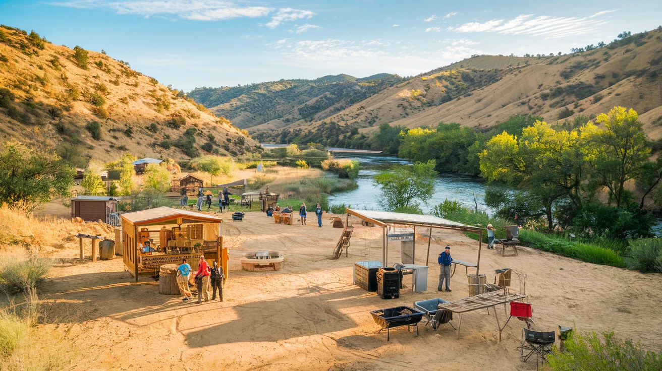 7. Keyesville Recreational Mining Area