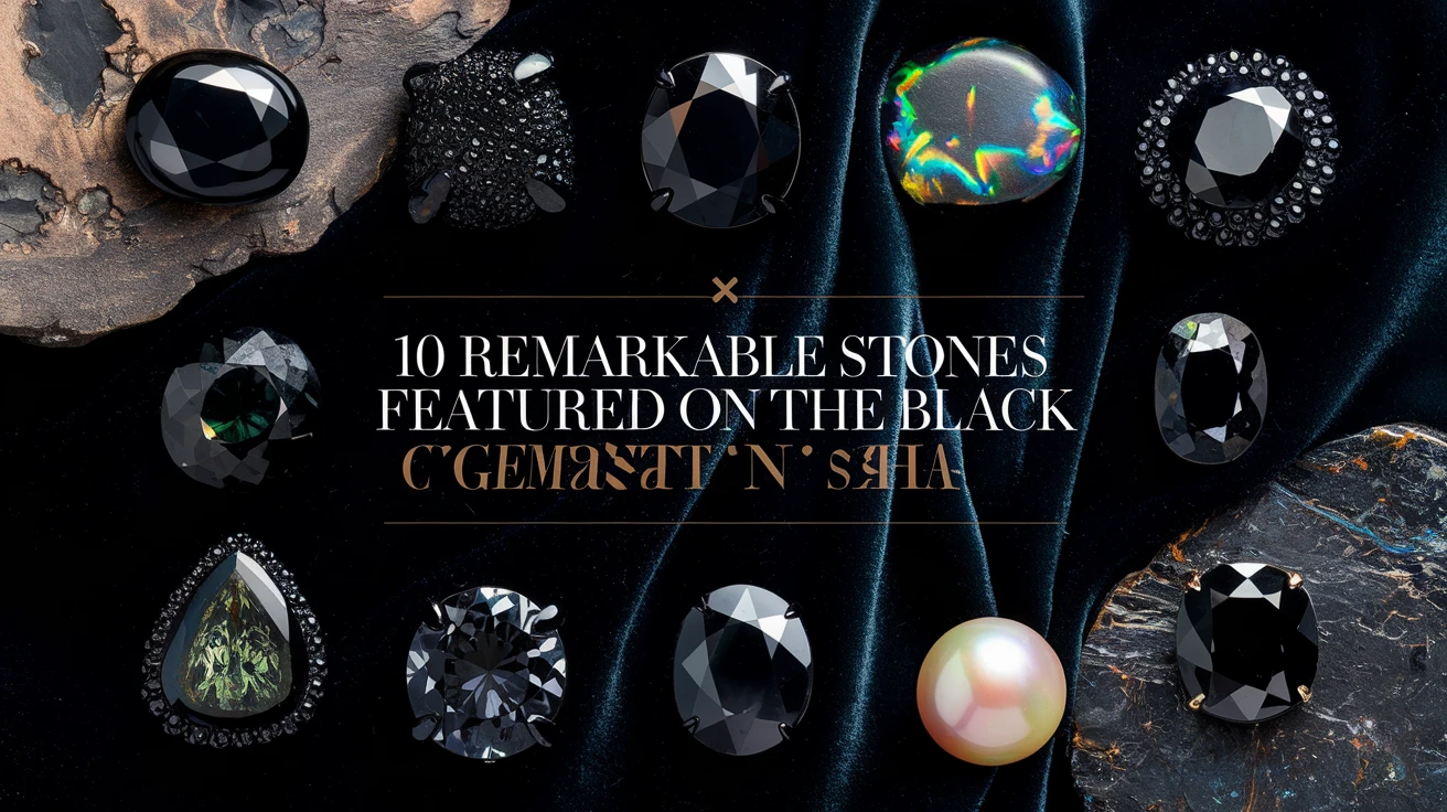 10 Remarkable Stones Featured on the Black Gemstones Chart