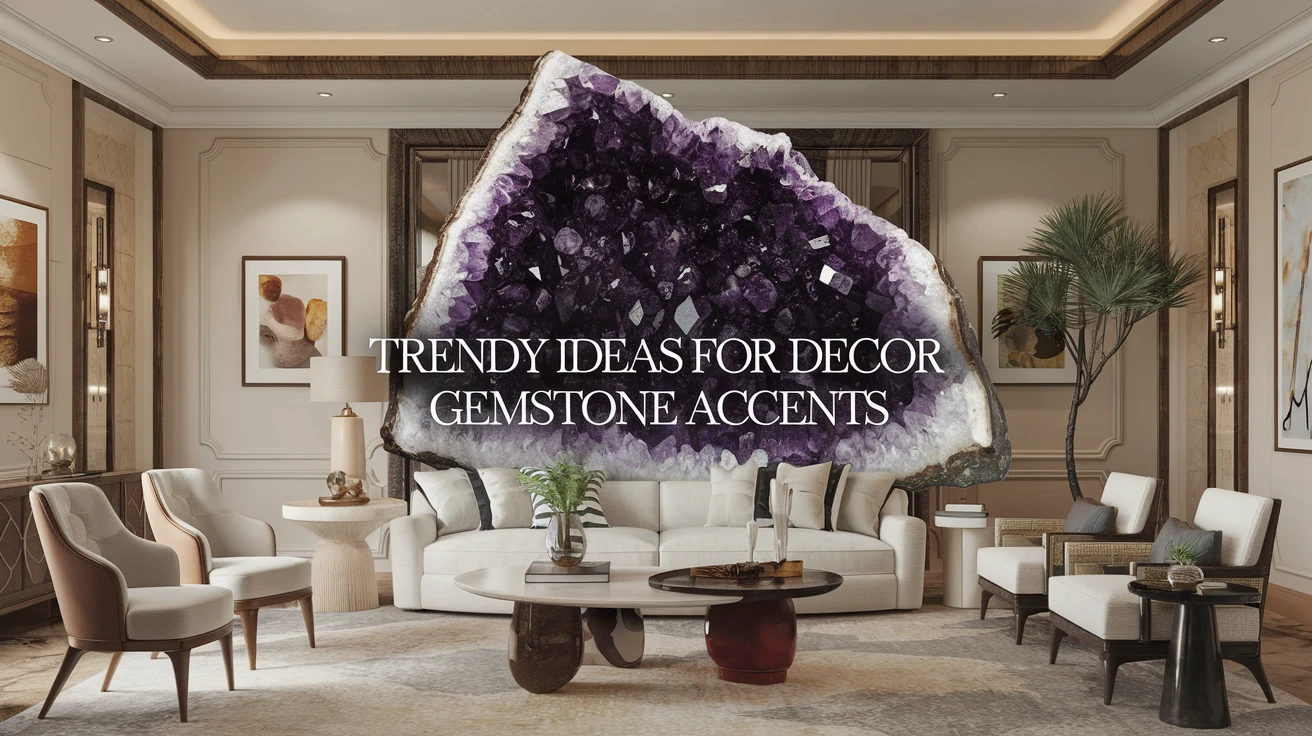 Trendy Ideas for Decor Gemstone Accents