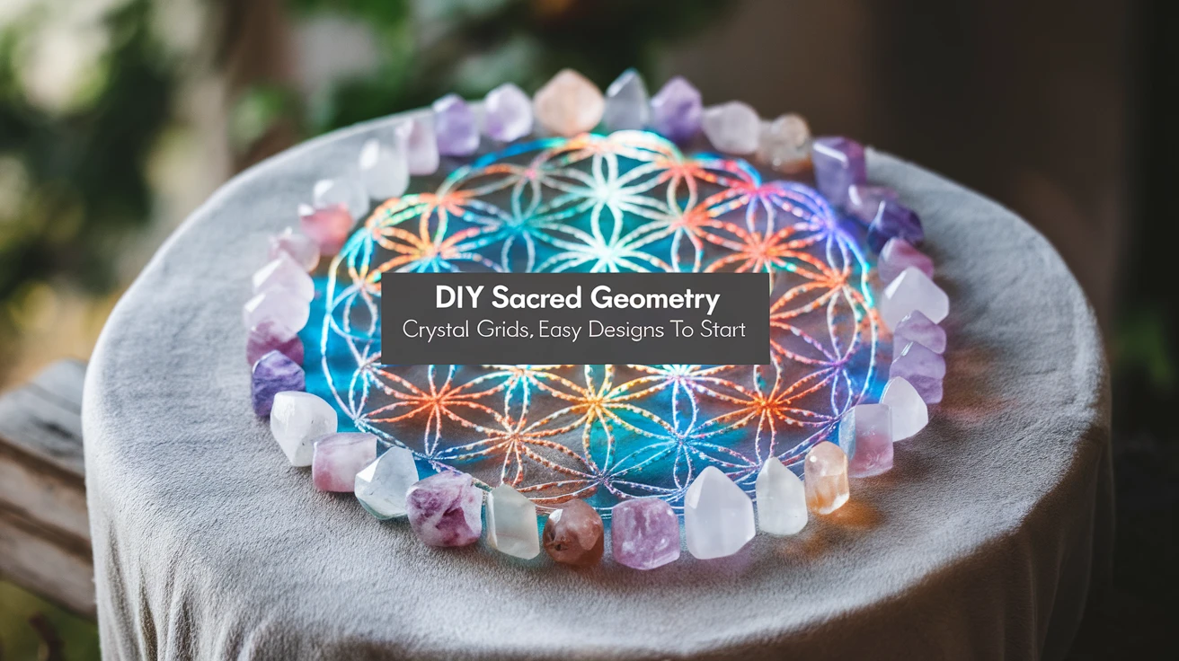 DIY Sacred Geometry Crystal Grids: Easy Designs to Start