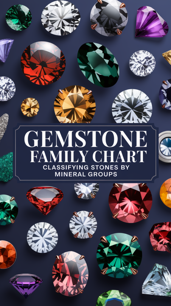 Gemstone Family Chart: Classifying Stones by Mineral Groups