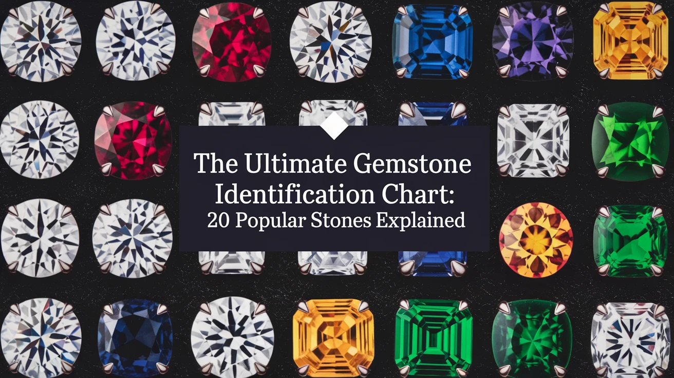 The Ultimate Gemstone Identification Chart: 20 Popular Stones Explained