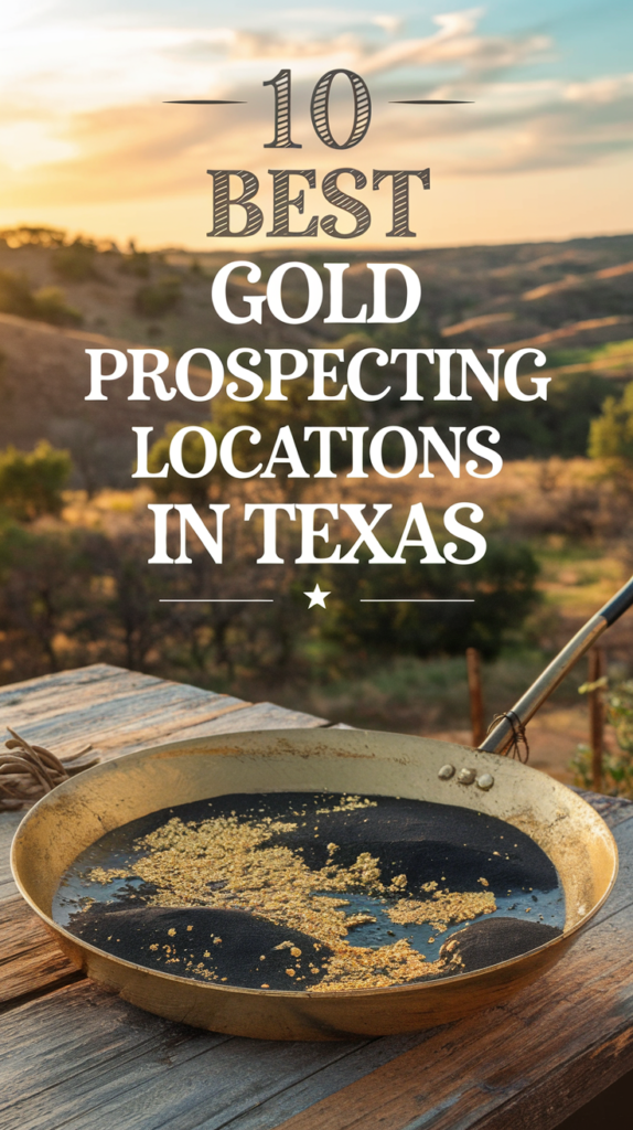 10 Best Gold Prospecting Locations in Texas