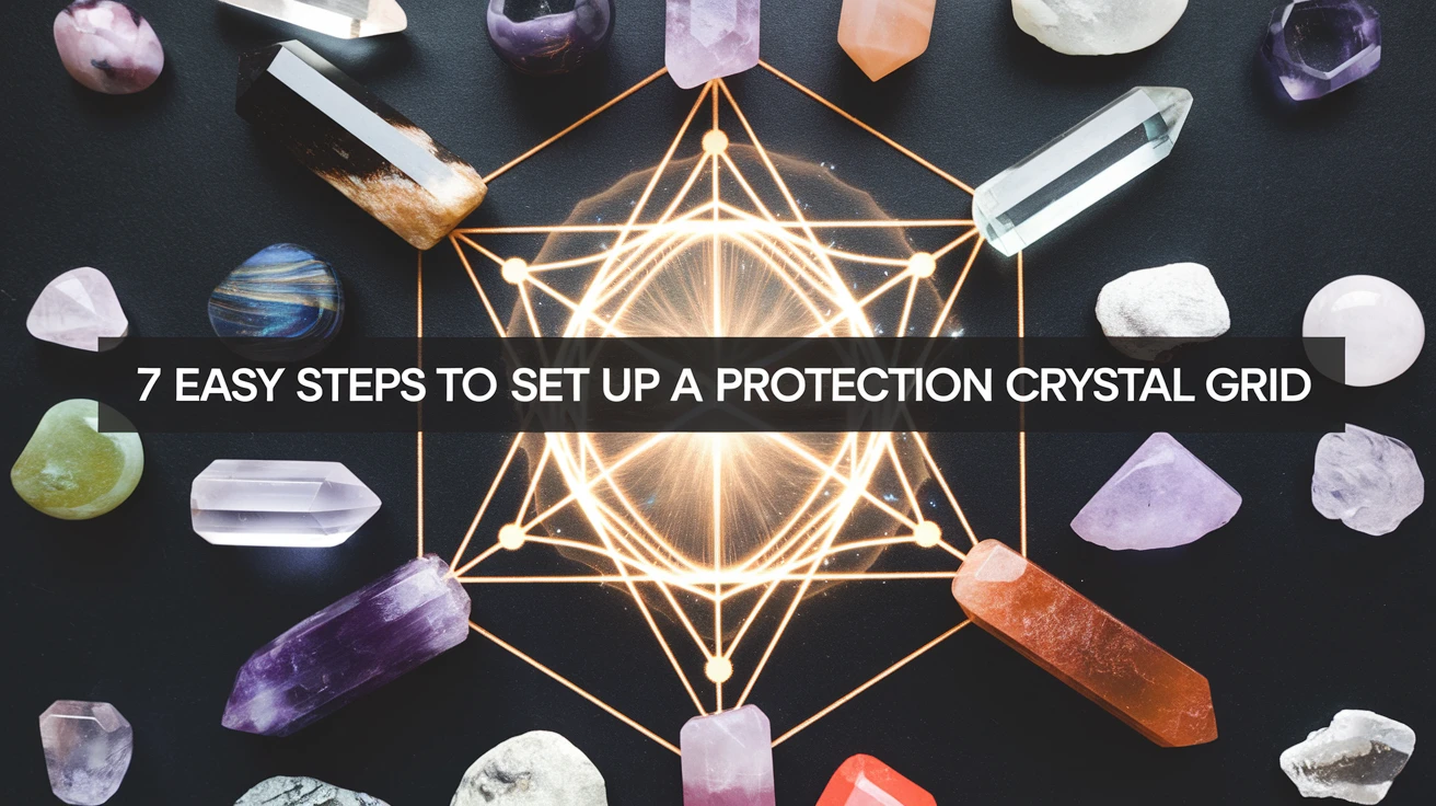 7 Easy Steps to Set Up a Protection Crystal Grid