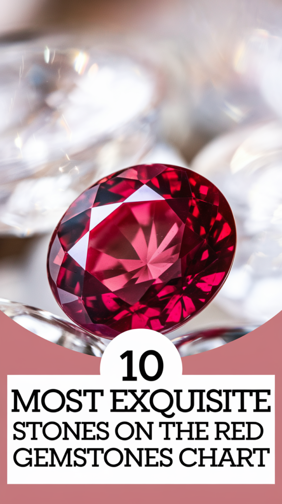 10 Most Exquisite Stones on the Red Gemstones Chart