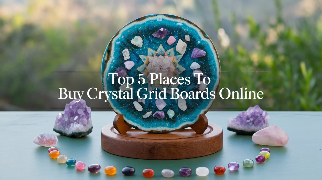Top 5 Places to Buy Crystal Grid Boards Online
