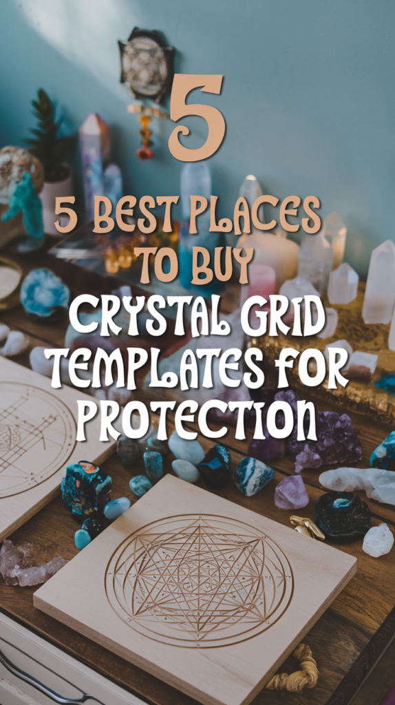 5 Best Places to Buy Crystal Grid Templates for Protection