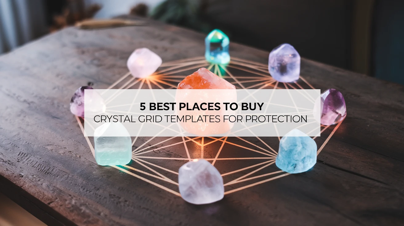 5 Best Places to Buy Crystal Grid Templates for Protection