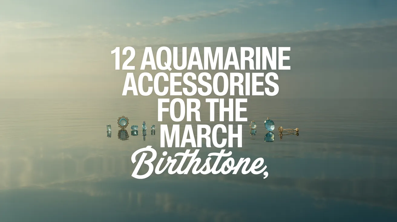 12 Aquamarine Accessories for the March Birthstone hero image