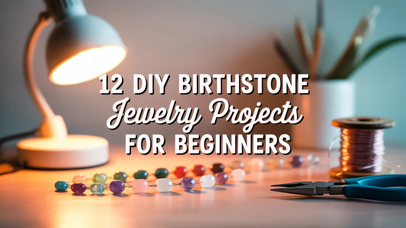 12 DIY Birthstone Jewelry Projects for Beginners hero image