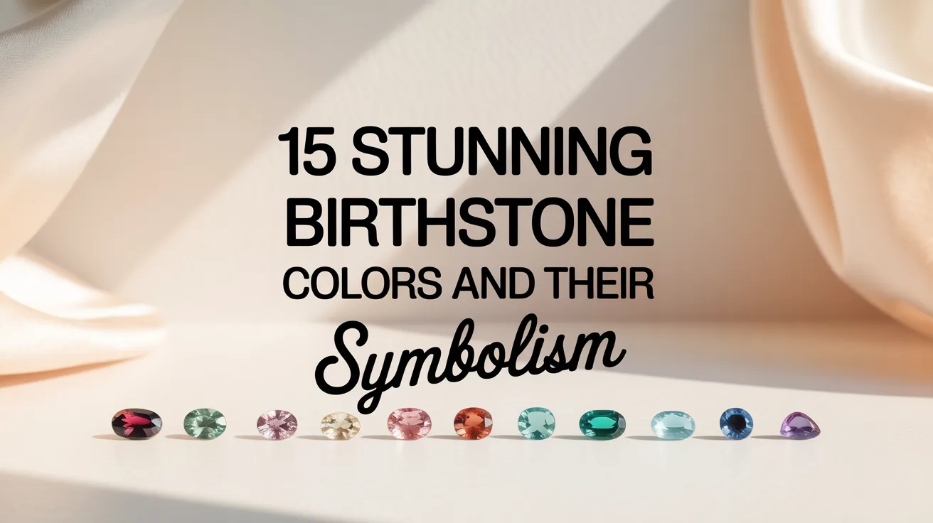 15 Stunning Birthstone Colors and Their Symbolism hero image