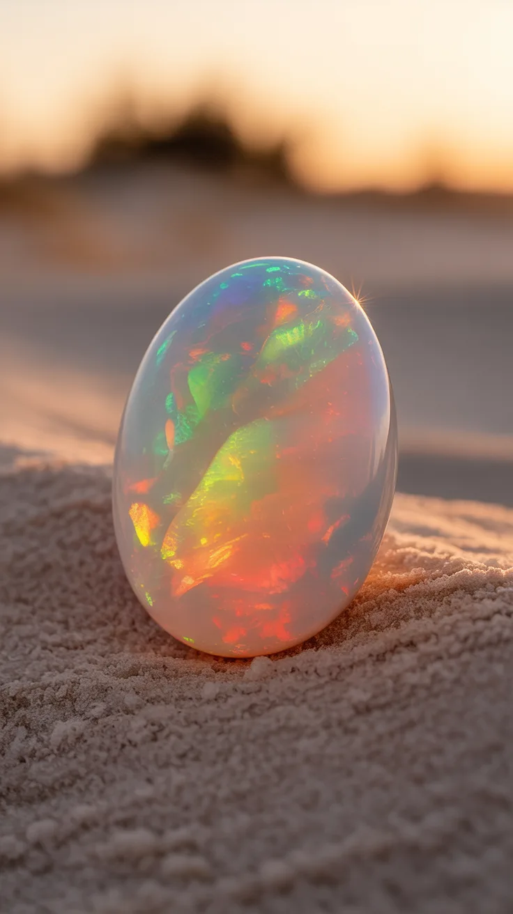 3. Opal: Dancing Colors of the Desert