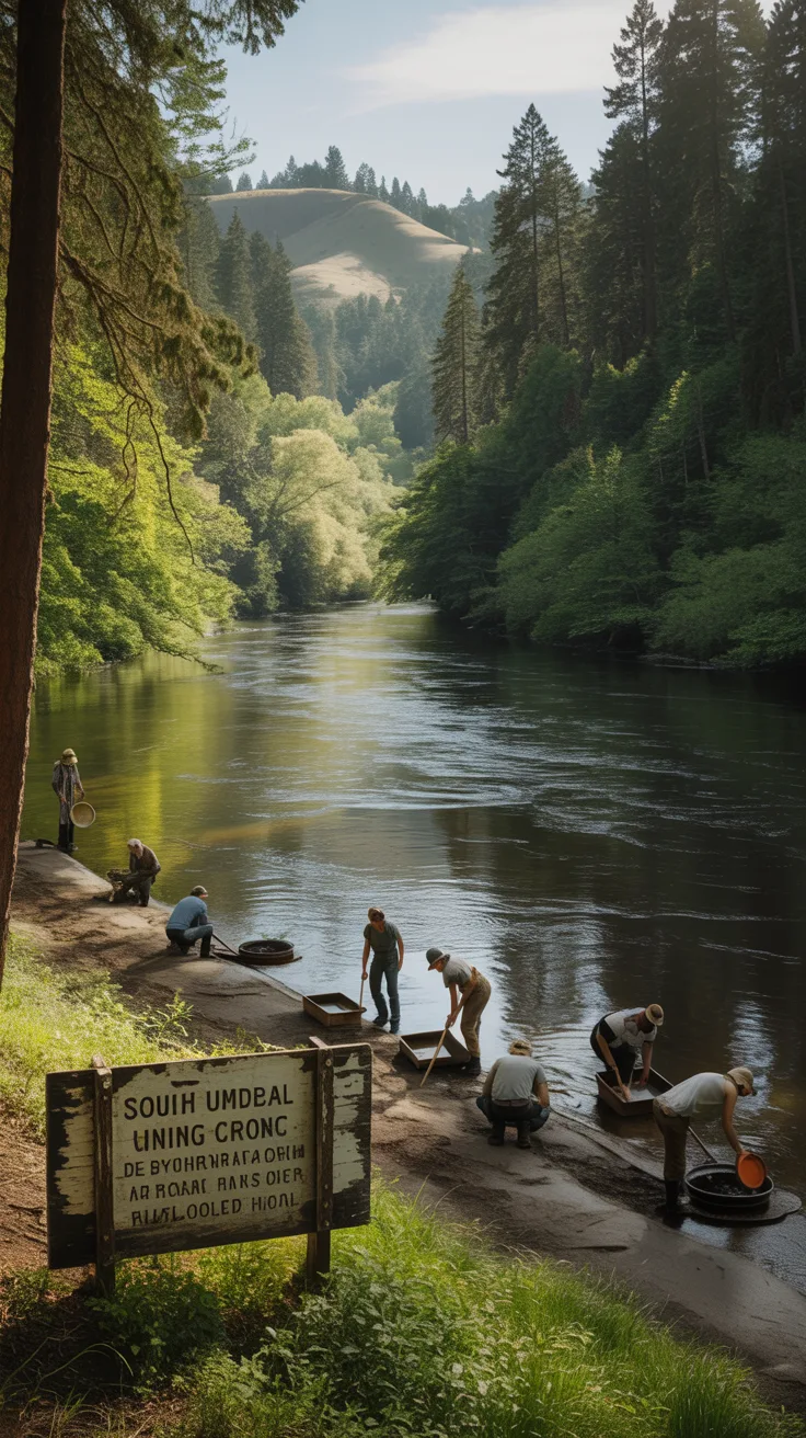 4. South Umpqua River’s Golden Waters