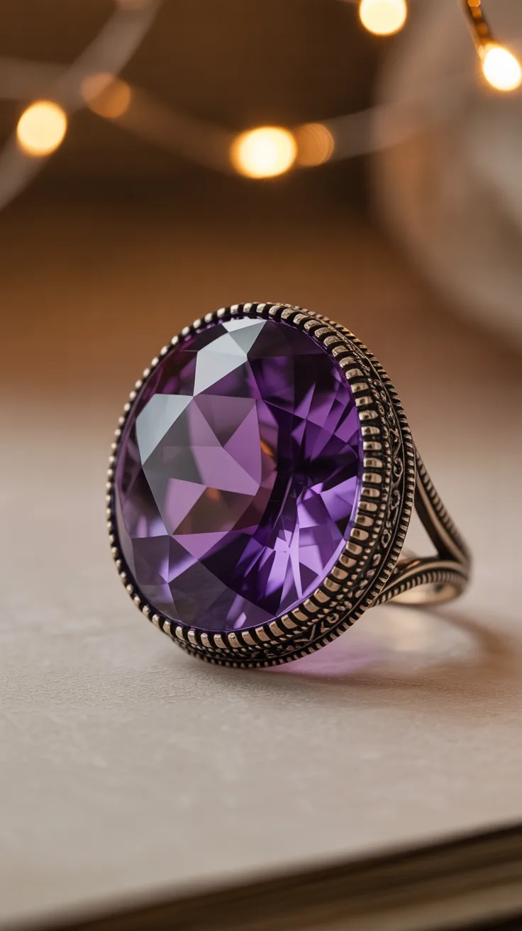Amethyst Rings illustrative image