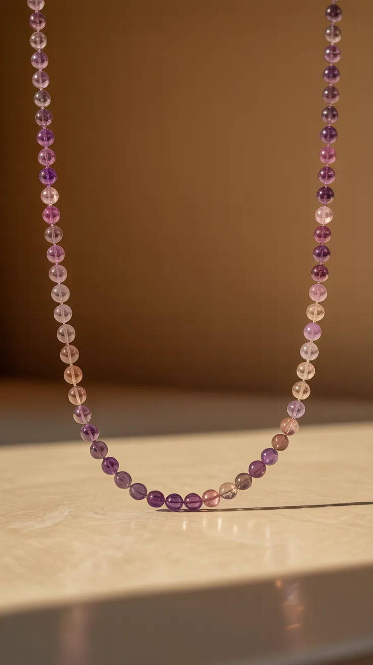 February: Amethyst Necklace illustrative image