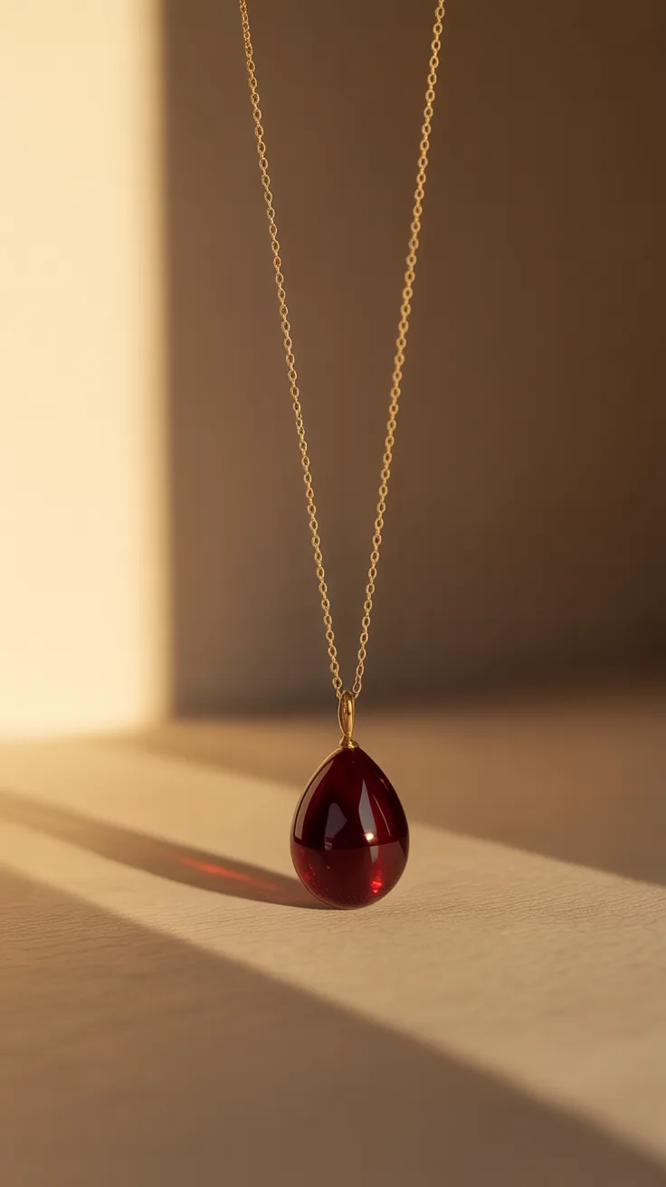 Garnet Necklaces illustrative image