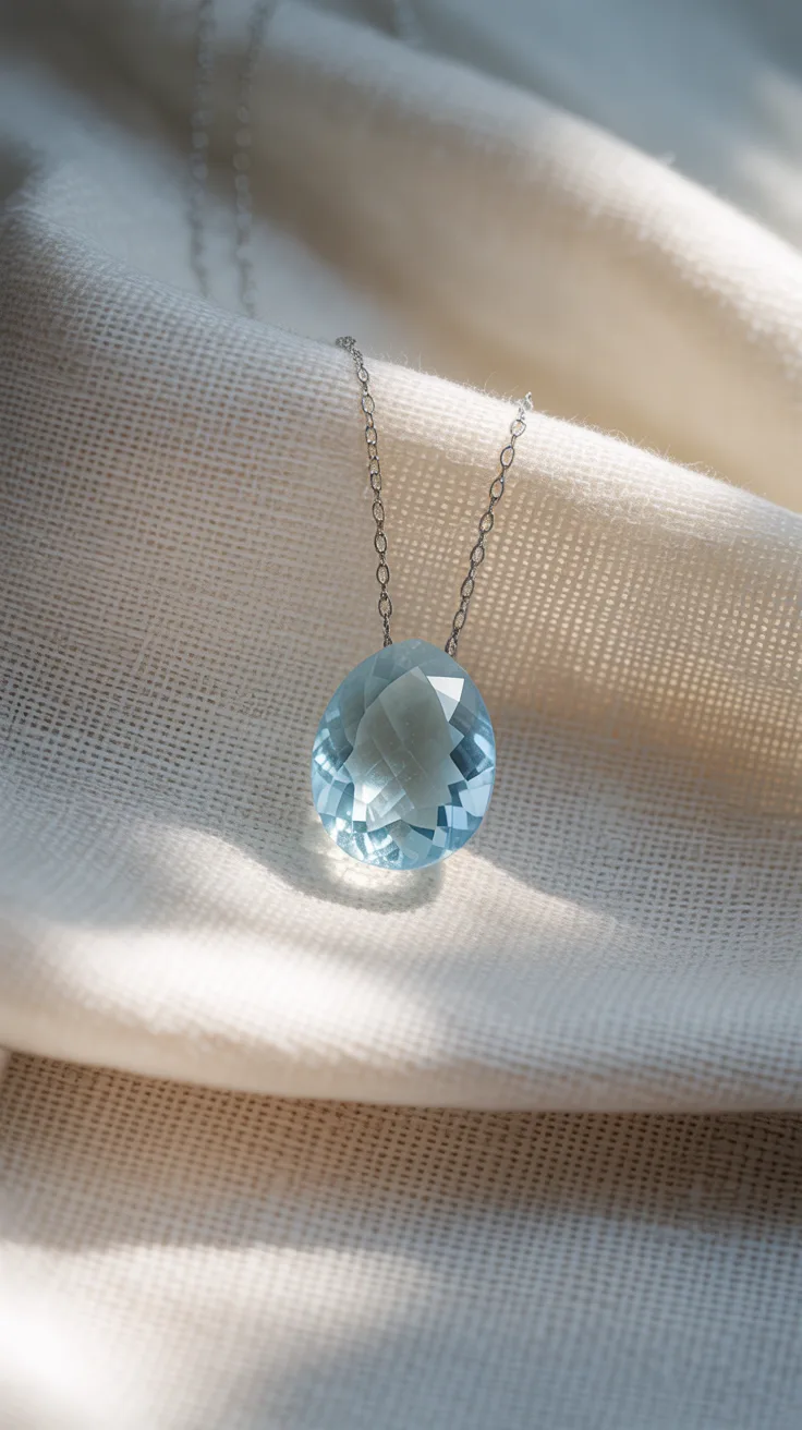 March: Aquamarine illustrative image