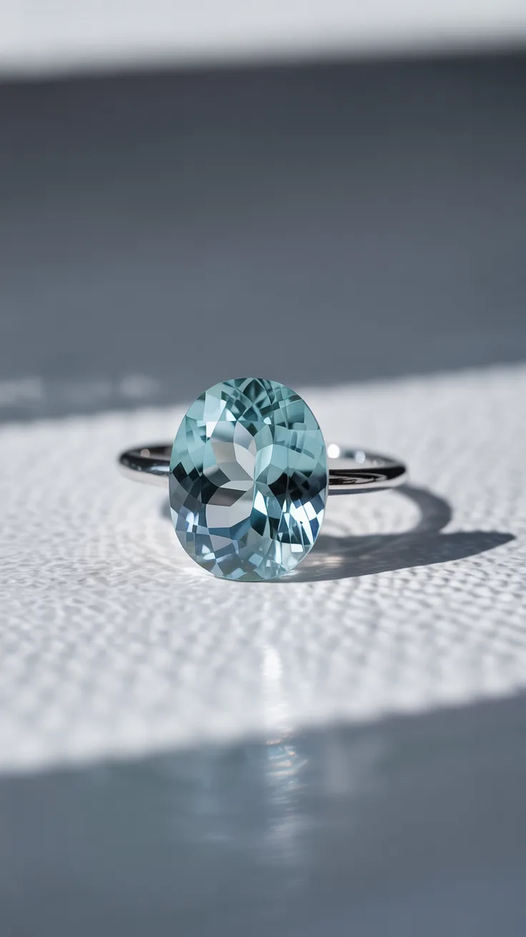 March: Aquamarine illustrative image