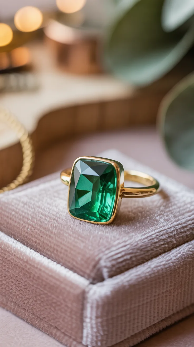 May: Emerald Ring