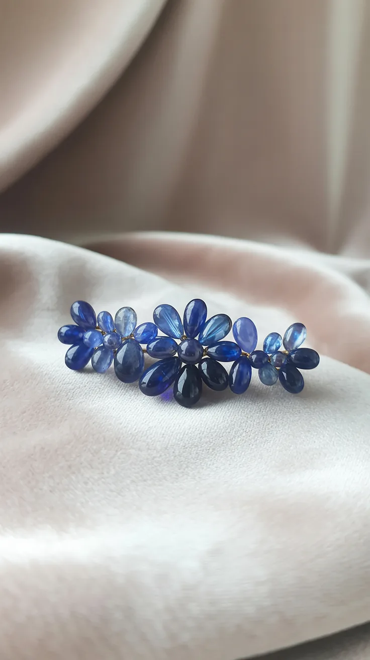 September: Sapphire Brooch