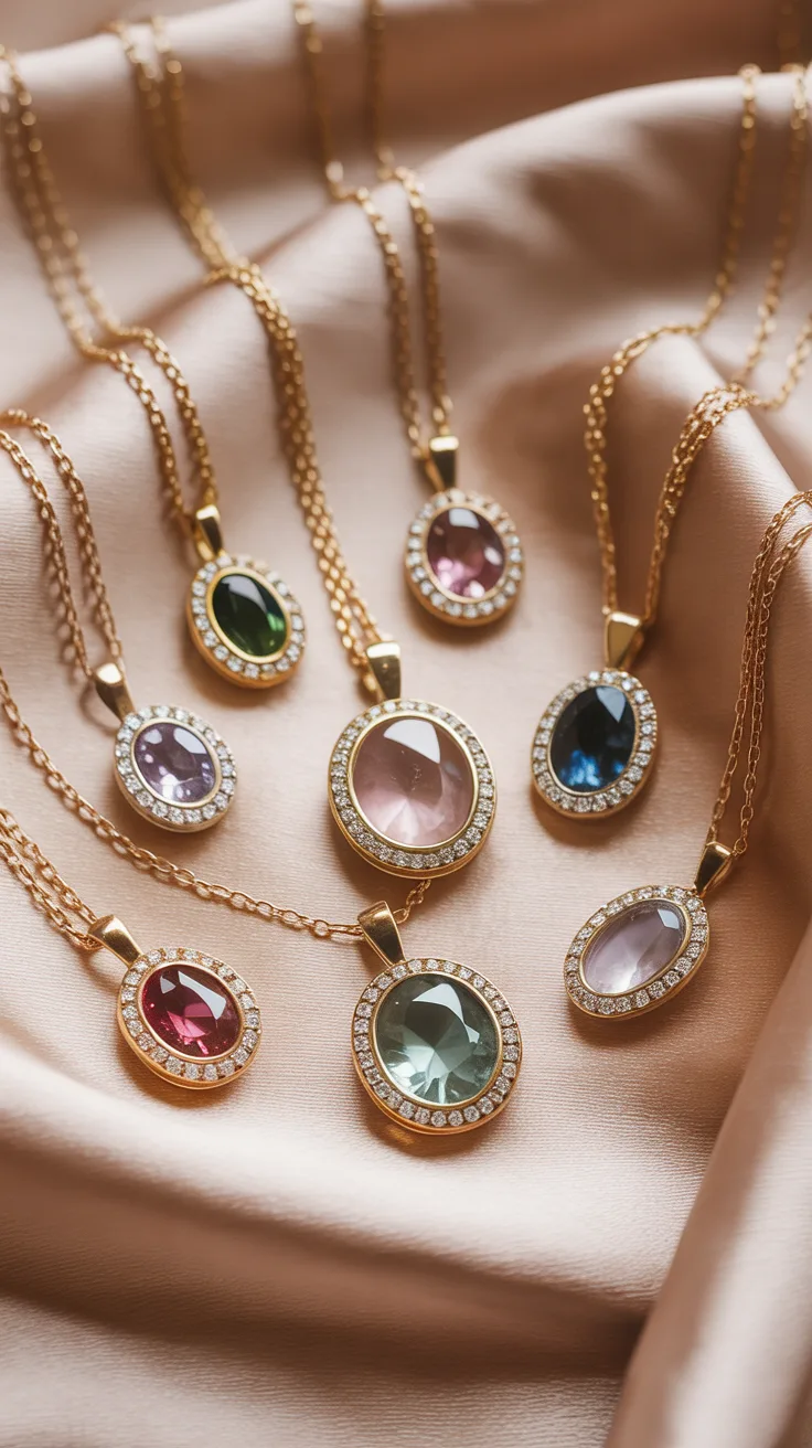 Top 12 Personalized Birthstone Necklaces illustrative image