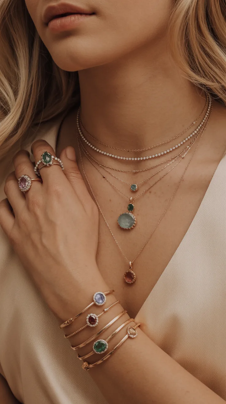 Top Birthstone Jewelry Options illustrative image