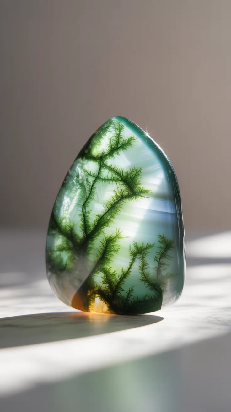 2. Moss Agate
