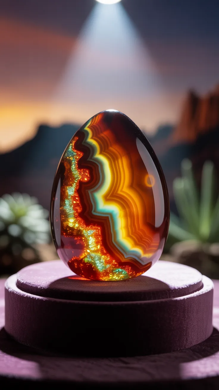 3. Fire Agate