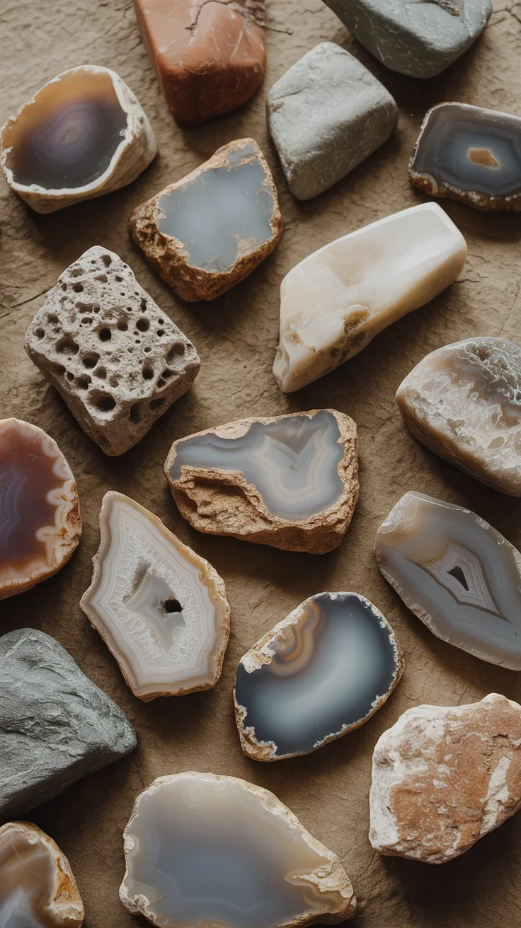 What Does Rough Agate Look Like?